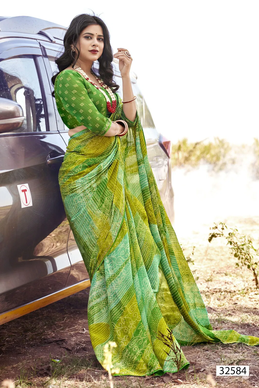 Simona Vol 4 By Vallabhi Chiffon Printed Saree Wholesale Shop In Surat